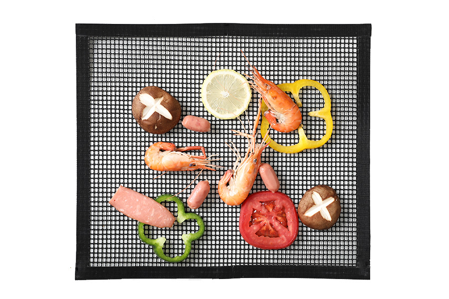 Wiederverwendbare Antihaft-BBQ-Grill-Maschenmatte